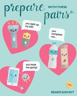 Prepare with these pairs English