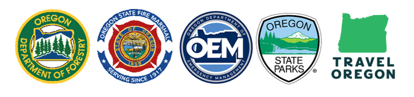 joint press release banner of fire agency and partner logos