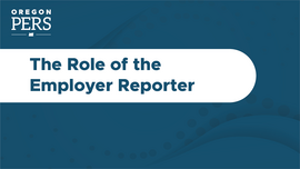The Role of the Employer Reporter video thumbnail