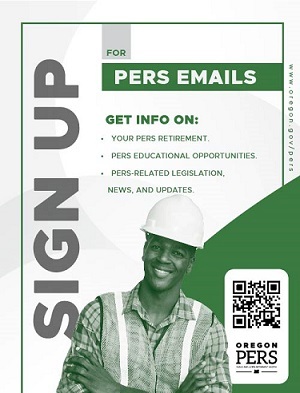 Sign up for PERS emails