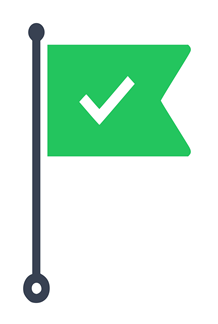 milestone flag