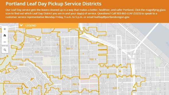 Leaf Day Interactive Map