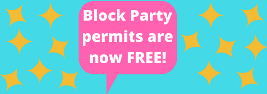 Free Block Party Permits in 2018