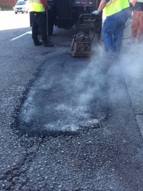 Pothole tamper steam 2018