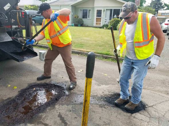 Pothole Crew Spring 2018