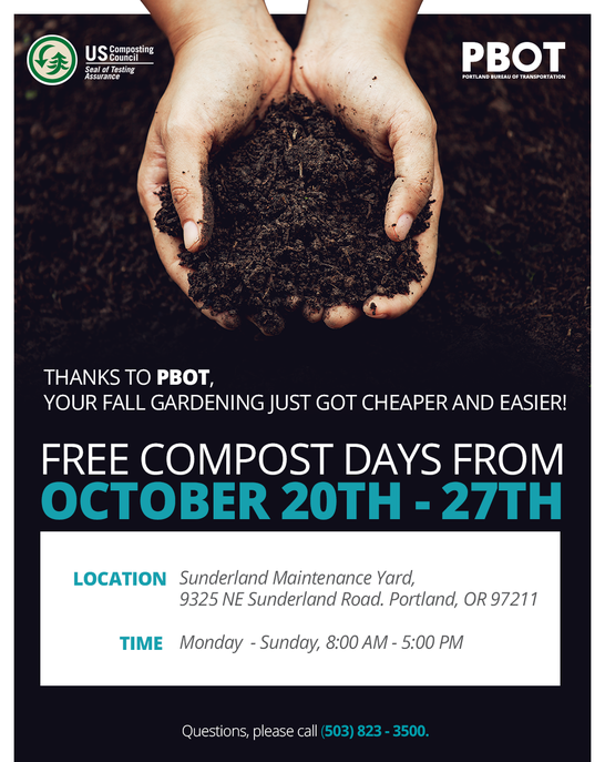 Free Compost Week October 20 - October 27