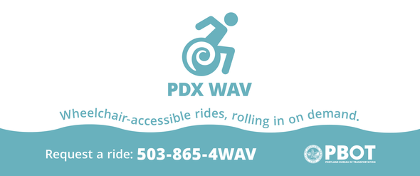 PDX WAV banner blue logo image