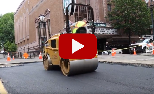 Base repair video image