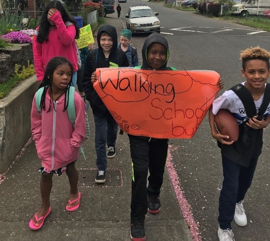 Lent School Walking School Bus 2018