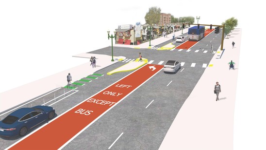 SW 4th Ave: Lincoln to Burnside