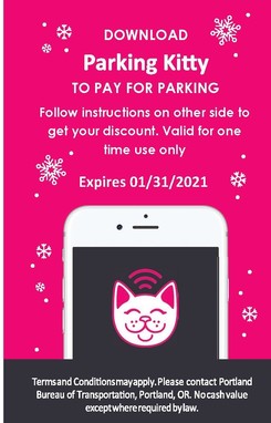 Parking Kitty Holiday Voucher