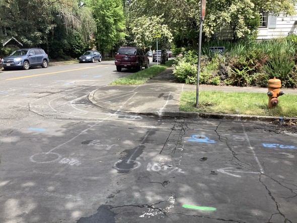 Street Painting at 25th and Fremont