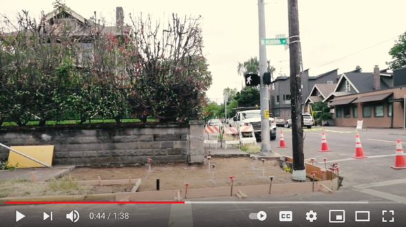 Screenshot of PBOT's ADA Curb Ramp video