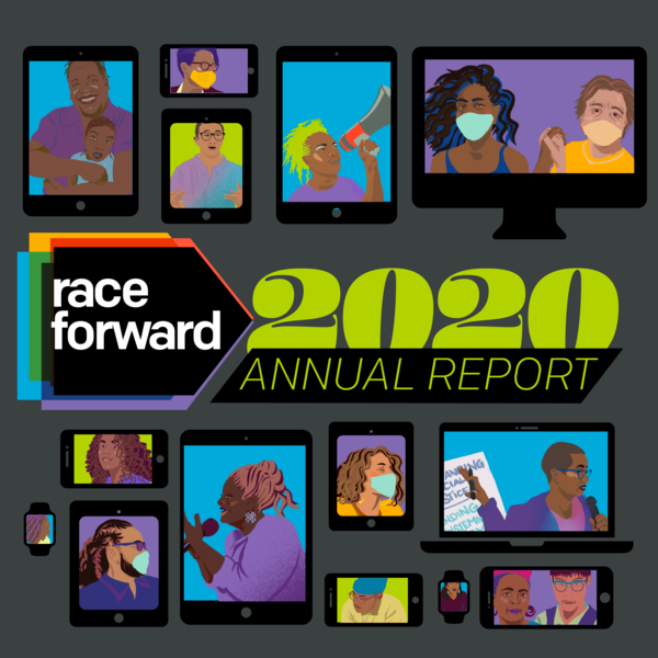Screenshot of race forward 2020 annual report