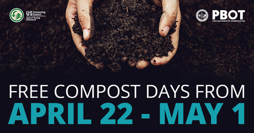 Free compost days April 22 - May 1