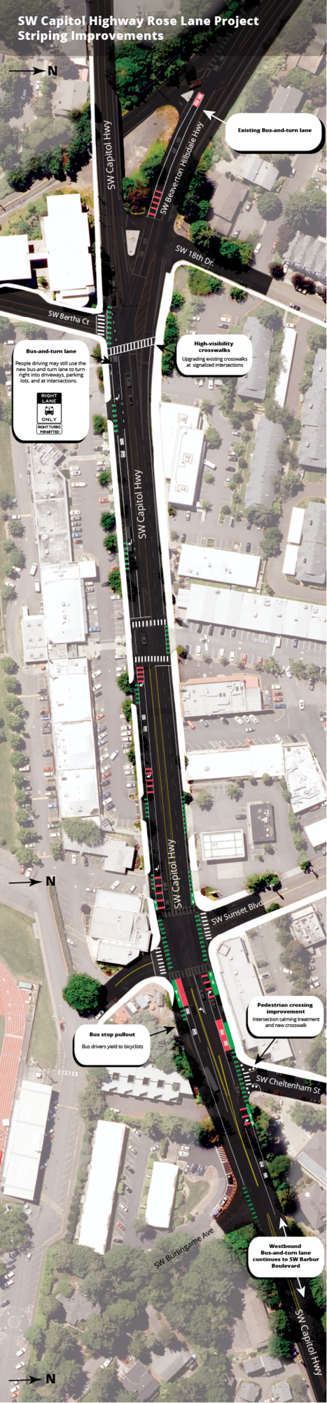 Traffic Advisory: PBOT begins construction on SW Capitol Highway Rose ...