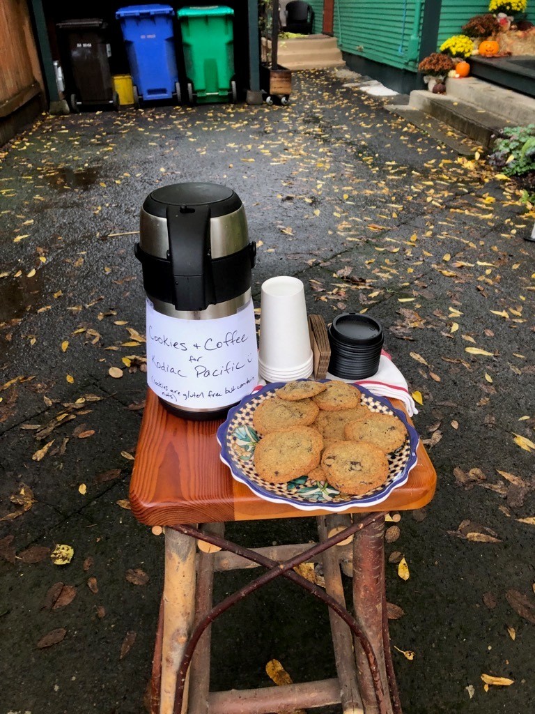 coffee and cookies