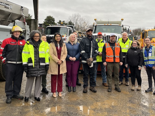Winter press conference group photo December 2024