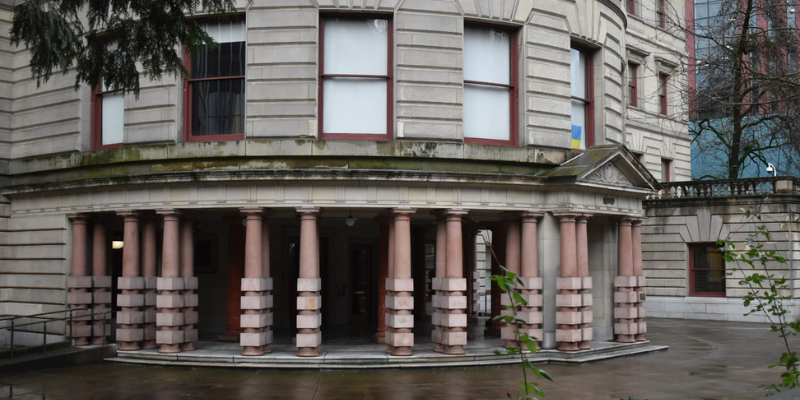 City Hall from Fourth Street