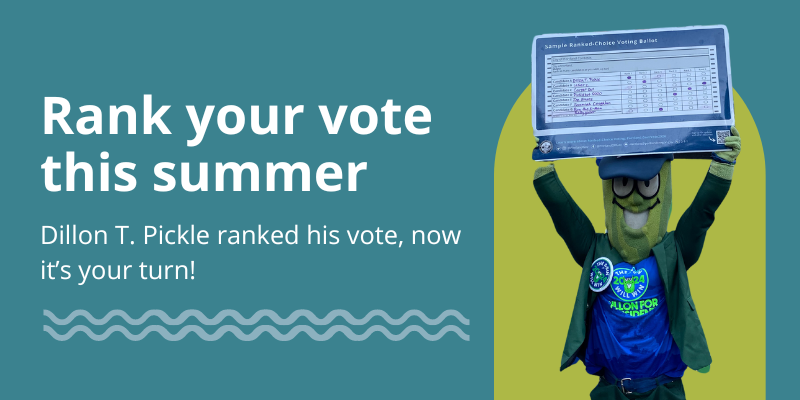 Rank your vote this summer