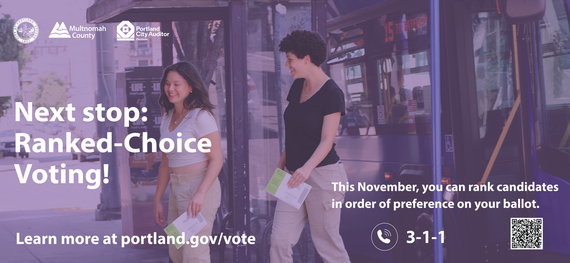 Voter Education Bus Ad