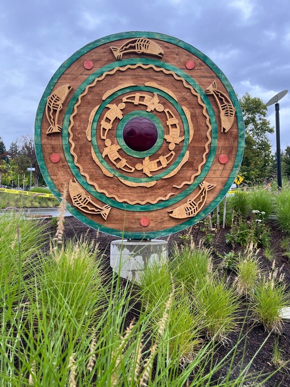 Greg A. Robinson artwork at new Washington Park South Entry