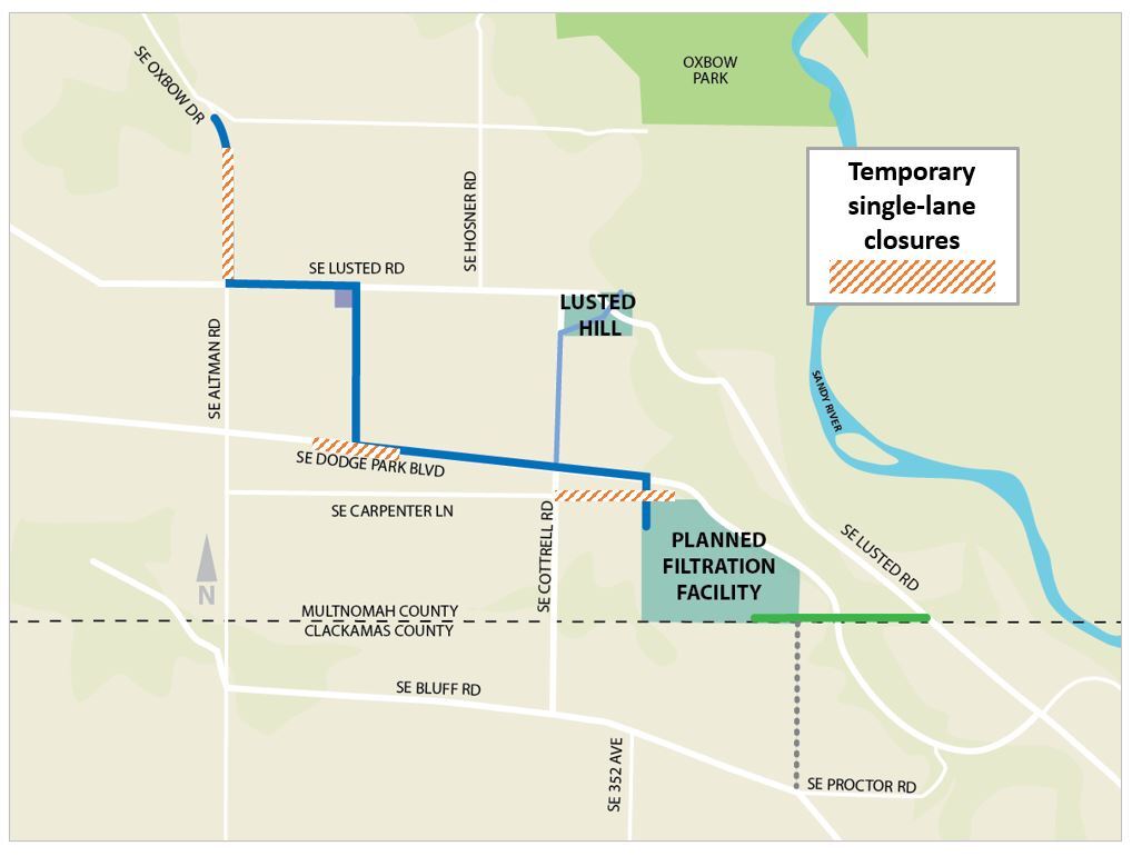 Water Filtration Project Area Map 11.4.24