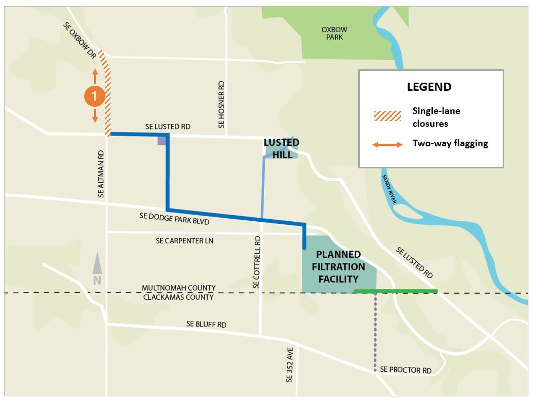 Water Filtration Project Area Map 11.25.24