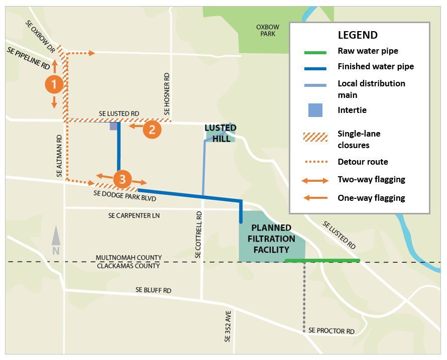 Water Filtration Work Area Map 12.2.24