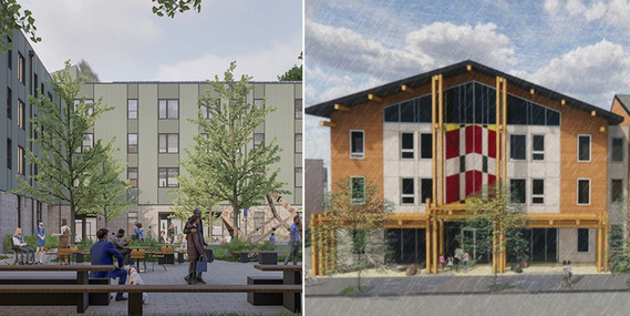 Legin Commons and Tistilal Village renderings