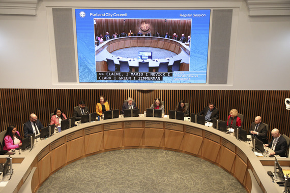 Portland City Council 12 city councilors