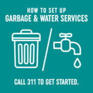 311 utility assistance graphic