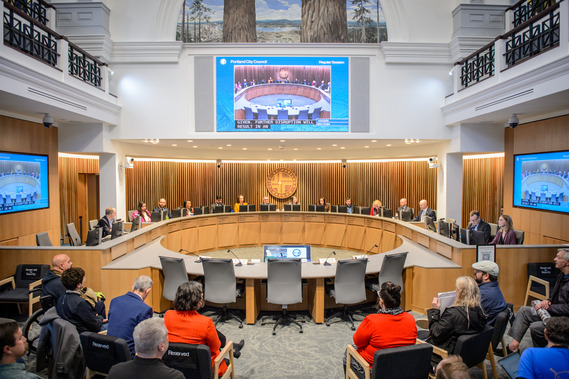 Image of the First Full council meeting of 2025