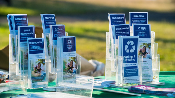 Multilingual pamphlet Civic Life