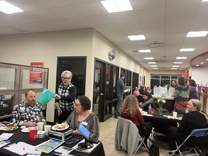 Attendees at Woodstock Community Business Assoc Annual Meeting 