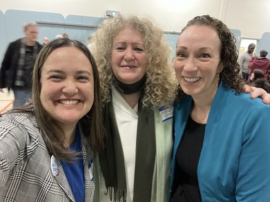 TKL w Laurie Wimmer of the NW OR Labor Council and Council President Pirtle-Guiney 