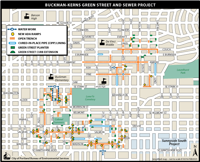 Buckman Kerns Project Map