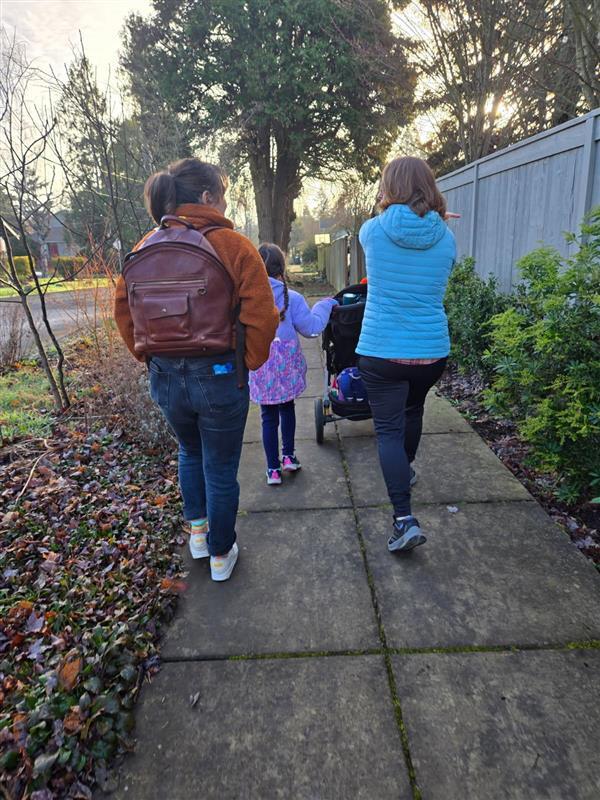 Councilor Koyama Lane Walks in Woodstock with Catie Tam 