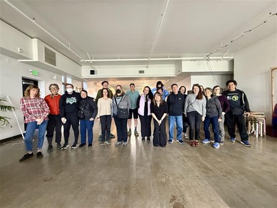 Councilor Koyama Lane at Kolectivo with Constituents 