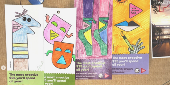 Arts Access Fund flyers by Portland Art Museum