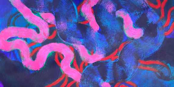 Hoddtwelvemonev by artist Robert sumner at MAC exhibit