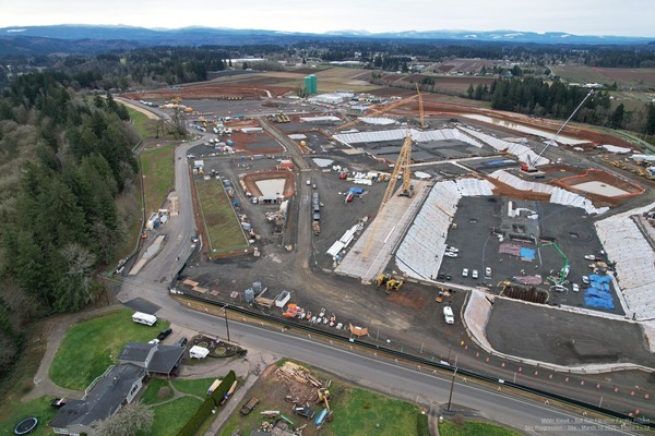 WATER - Filtration Site Construction Progress 031925