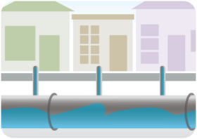 WATER - M&C - Step 7, connecting the new water main