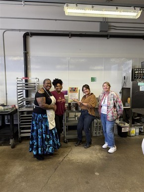 Councilor Koyama Lane with Co-Founders Andrea Wade, Leslee DixonLee, and  Hedgmon
