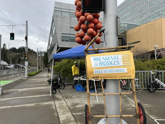 Breakfast on the Bridges at Tilikum Crossing