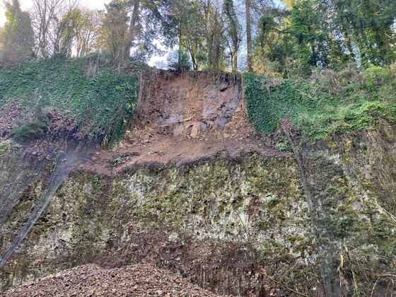 Landslide on SW Tichner Drive 2025