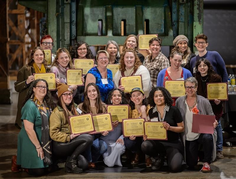 Rose City Self-Defense 2025 graduation of empowerment self-defense instructors