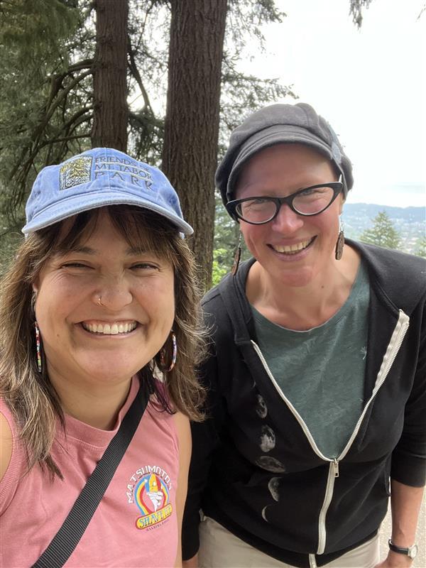 Councilor Koyama Lane with Brenna Belle