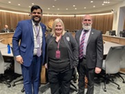  Posing after Telecommunicators Week Pre-Gavel in Council Chambers