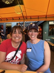 photo of councilors koyama lane and kanal standing together and smiling